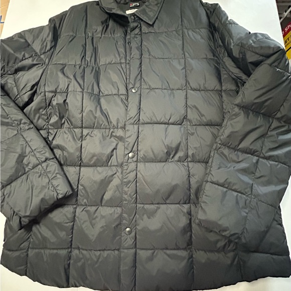 Goodfellow men’s 2X black puffer jacket with front snap closure 3M thinsulate - Picture 9 of 10